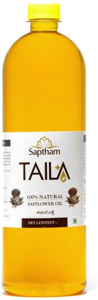 Saptham Taila 100% Cold Pressed Kardi Oil / Safflower Oil PET Bottle