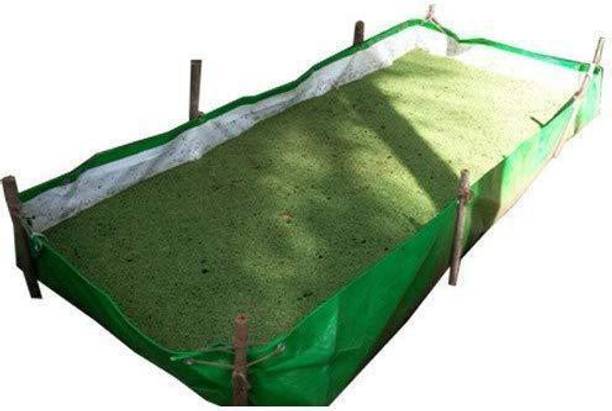 Real Trust | 450 GSM HDPE Azolla Cultivation Bed ,Size -12ft x 4ft x 1ft Green and White Garden Tool Kit