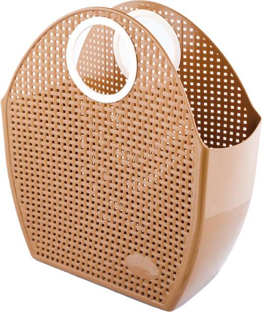 Shopping Bags Kitchen Essentials/Grocery Bag/Vegetable Bag/jhola/Carry Bag/thela with Full Handles(brown) ग्रोसरी बैग