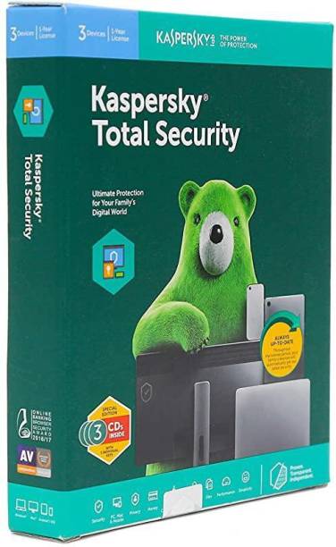 Kaspersky Total Security 3 User 1 Year (Renewal)