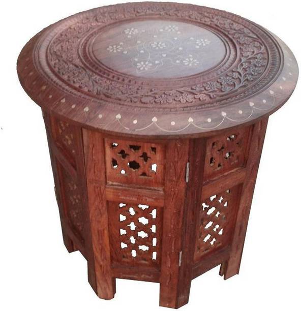 TFS Matte Finish Sheesham Wood Coffee Table,Wooden Coffee Table Wooden Handicrafts End Table Side Table Living Room Table, Centre Table Folding Table Solid Wood Side Table