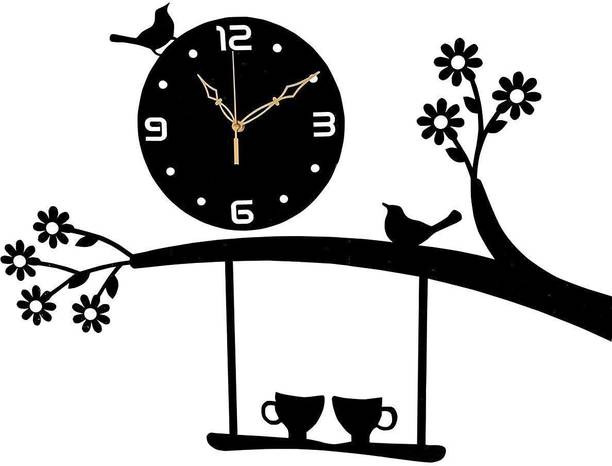 KITODA HUB Analog-Digital 19 cm X 19 cm Wall Clock