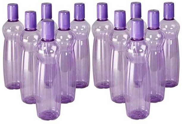MILTON Pacific 1000 Pet Bottles 12 Pcs Set, PURPLE MY 1000 ml Bottle