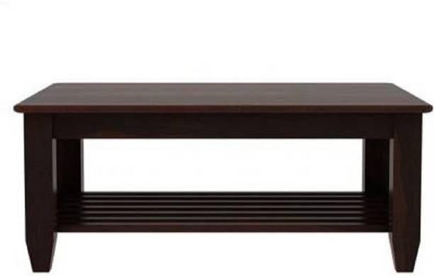 BM Wood Furniture Sheesham Wood Center Coffee Table for Living Room,Balcony,Garden and Outdoor Solid Wood Coffee Table