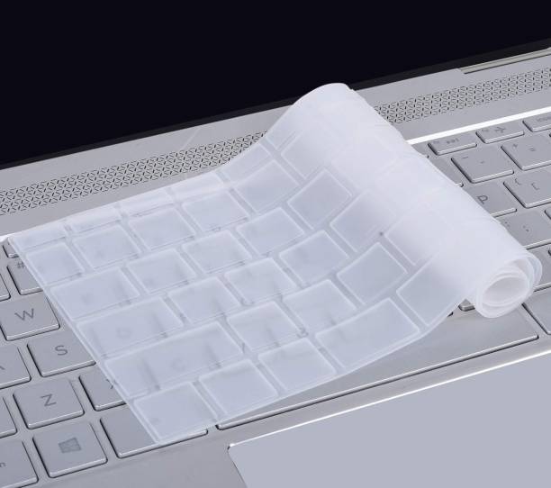 Saco Keyboard Protector Silicone Skin Cover for HP 14-inch (14-ck2018tu) HD Laptop Laptop Keyboard Skin