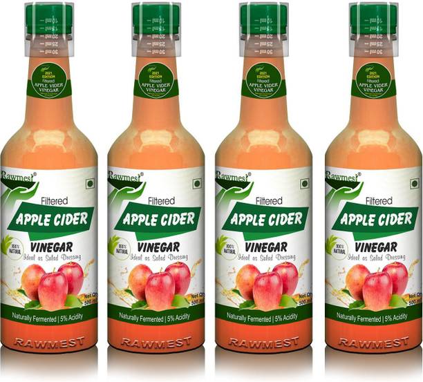 Rawmest Filtered Apple Cider Vinegar, 100% Organic Vinegar Vinegar