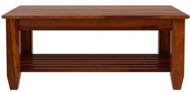 BM Wood Furniture Sheesham Wood Center Coffee Table for Living Room,Balcony,Garden and Outdoor Solid Wood Coffee Table