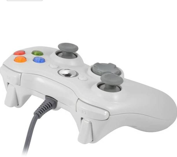 Clubics Xbox Wired Gamepad - Xbox 360 Gaming Controller (Wired, White)  Gamepad