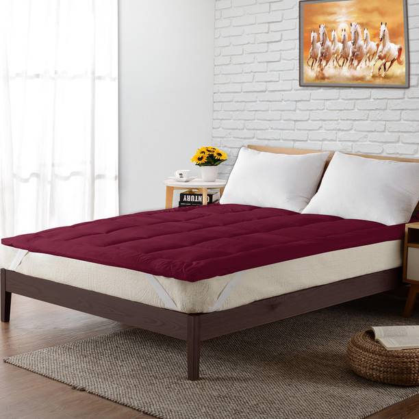 EVERDECOR Mattress Topper Double, Queen Size Breathable, Waterproof Mattress Cover