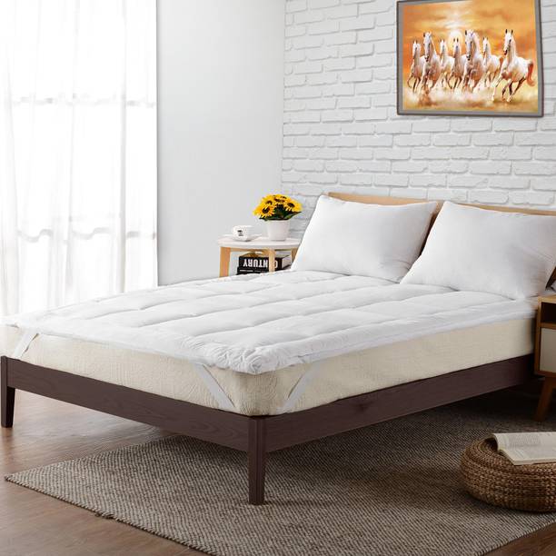 EVERDECOR Mattress Topper Double, King Size Breathable, Waterproof Mattress Cover
