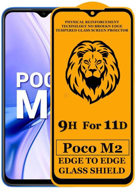 SEVEN7STAR Edge To Edge Tempered Glass for POCO M2