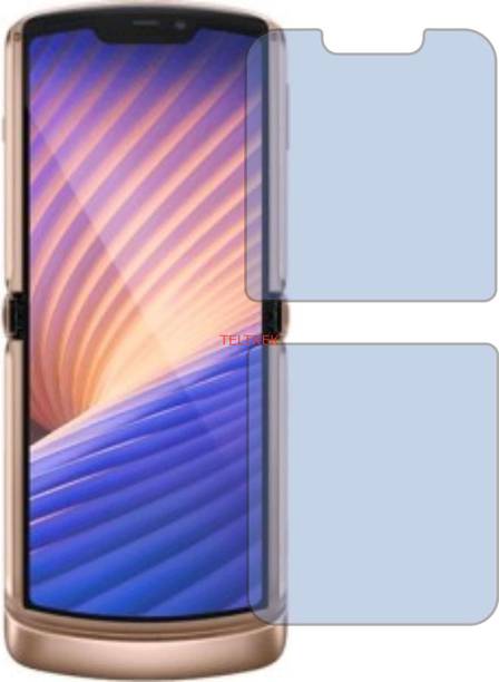 TELTREK Tempered Glass Guard for MOTOROLA RAZR 5G (Impossible AntiBlue Light)