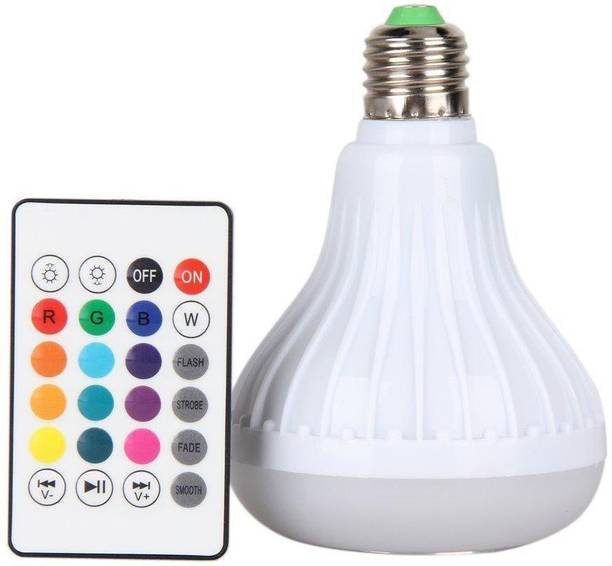 TrustShip Led Music Bulb B22 led Light Bulb with Bluetooth Speaker RGB Self Changing Color Lamp Built-in Audio Speaker for Home, Bedroom, Living Room, Party Decoration 5 W Bluetooth Speaker
