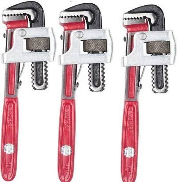 Neoware Flex-Pipe Wrench Set of 3 10" Single Sided Pipe Wrench Single Sided Pipe Wrench