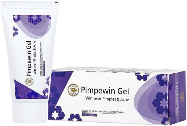 HerbRoot Surya Herbal Ayurvedic Pimpewin Gel (30 g) for Pimples & Acne (Pack of 10)