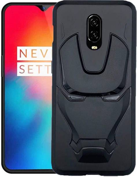 ZATX Back Cover for ZATX Marvel Avengers Iron Man 360 Degree Full Protection Silicon Back Cover for Oneplus 7