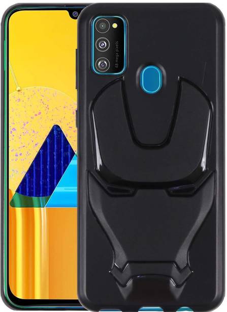 ZATX Back Cover for ZATX Marvel Avengers Iron Man 360 Degree Full Protection Silicon Back Cover for M30S/M21