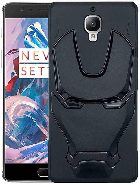 ZATX Back Cover for ZATX Marvel Avengers Iron Man 360 Degree Full Protection Silicon Back Cover for Oneplus 3/3T
