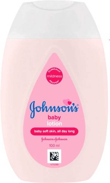 JOHNSON'S baby lotion baby soft skin all day long