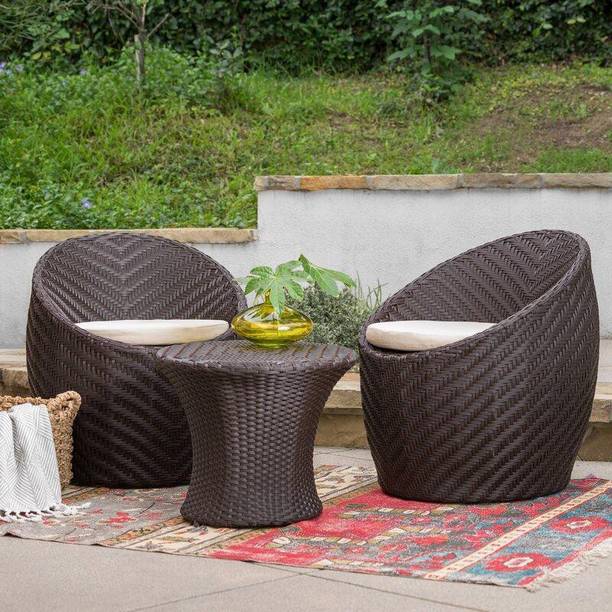 AMOUR Cane Table & Chair Set