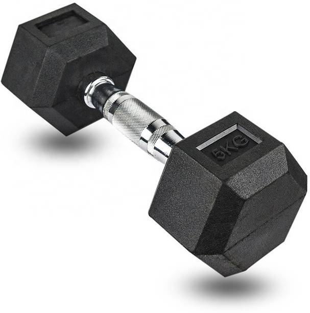 EXTREME FIT Hexagon Home Gym Workout (Pack of 1) Fixed Weight Dumbbell