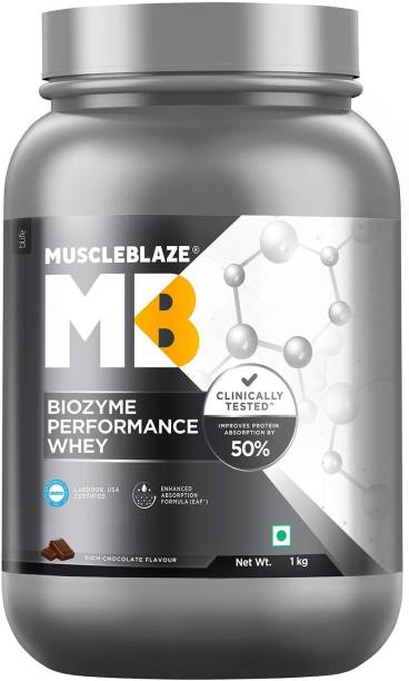 MUSCLEBLAZE Biozyme Performance Whey Protein (2.2 lb/ Whey Protein