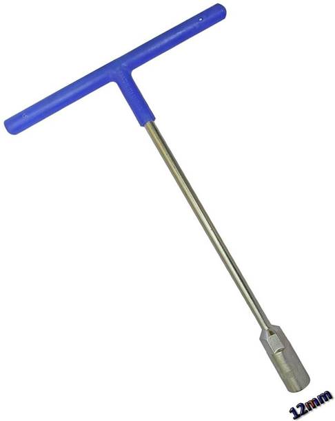 इंडिट्रस्ट Heavy duty 12mm T Spanner Single Side Hex Socket Wrench सॉकेट सेट