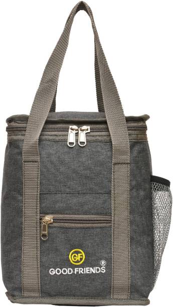 GOOD FRIENDS Office Tiffin Bag For All Men Women Boys & Girls Stylish Lunch Bag Handbag Waterproof Lunch Bag