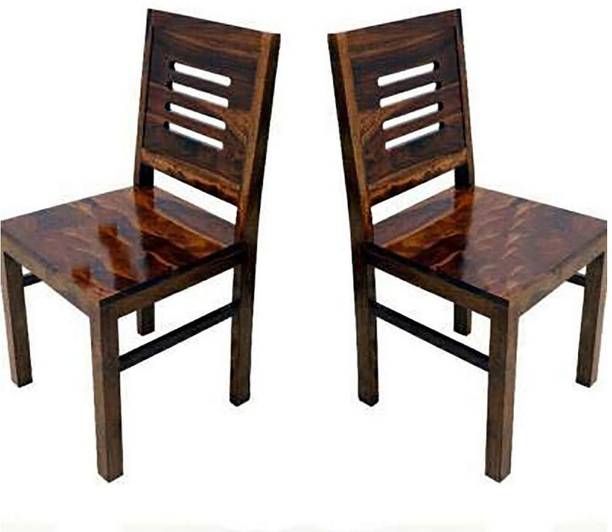 Satkar Wood Furniture Solid Wood Dining Chair