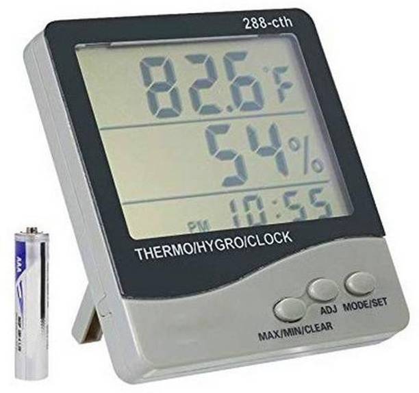 BALRAMA HTC 288-CTH Thermo-Hygrometer Clock Digital Humidity Meter Temperature Tester Analytical Scale