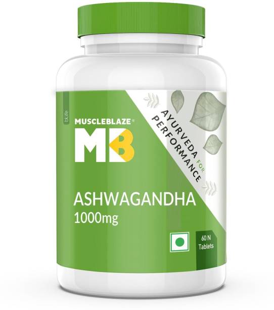 MuscleBlaze Ayurveda for Performance- Ashwagandha 500mg