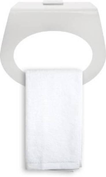 The Empire Napkin Rings Towel Ring / Napkin Ring / Towel Stand / Bathroom Accessories For Home White Towel Holder (Acrylic) Set of 1 Napkin Rings