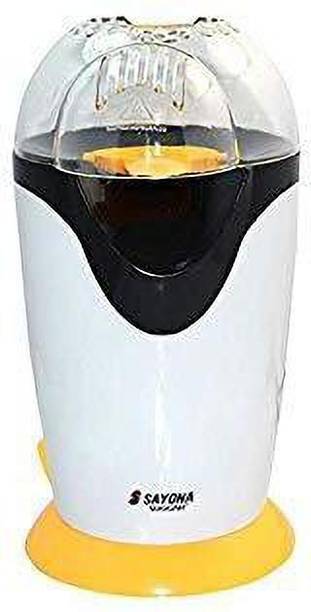 SOCHEP Electric Plastic Hot Air Kitchen Desktop Mini Popcorn Making Machine 1200W 300 ml Popcorn Maker