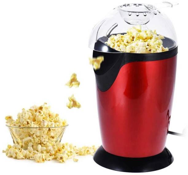 Cpixen Big Electric Machine 1200W Hot Air Popcorn Maker Use for Making Oil-Free Snacks with Removable Top Cover 500 ml Popcorn Maker