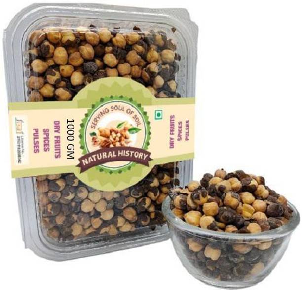 natural history Brand - Rosted Begala Gram (chana)- 1000 Gm (Pack Of 1)