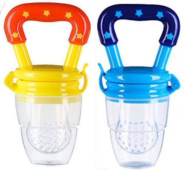 AE Silicone Baby fruit Feeder BPA Free Food Feeder Silicone Food Nibbler Teether and Feeder