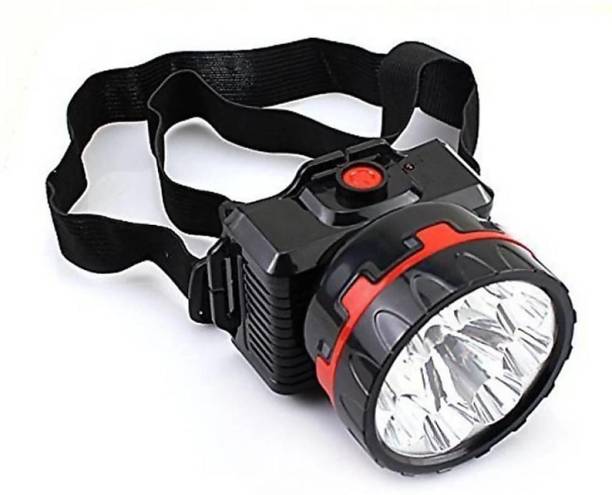 HASRU RECHARGEABLE HEAD TORCH WITH LONG RANGE BRIGHTNESS & HIGH FOCUS Torch Emergency Light