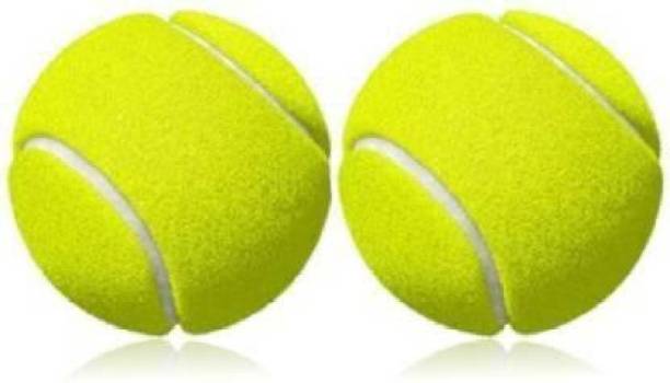 KNK Light Wight Cricket Tennis Ball Pack Of 2 Piece Tennis Ball