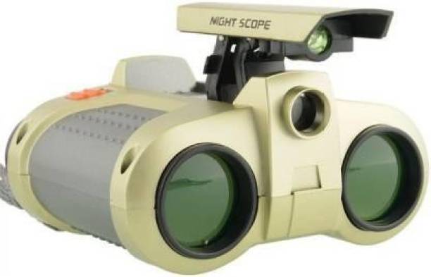 Rapport Night Vision Children 4x30 Zoom Night Scope Binoculars with LED POP Up Light Telescope Fun Cool Toy Gift for Kids Binoculars Binoculars