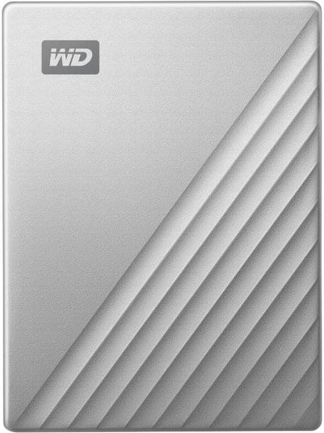 WD My Passport 4 TB External Hard Disk Drive (HDD) 5 GB...