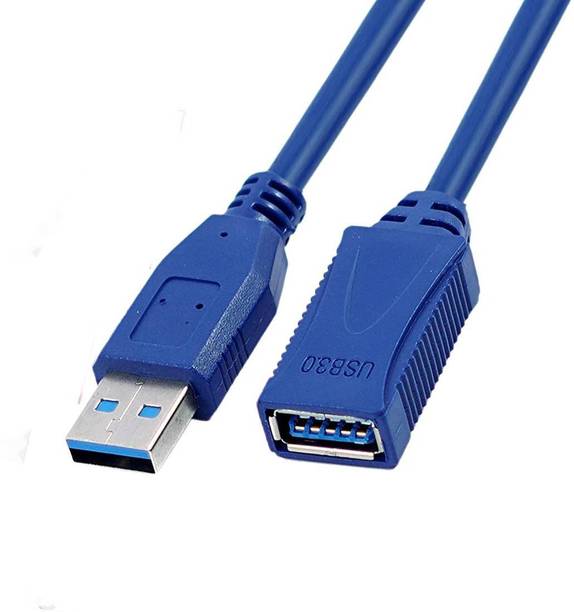 STORITE Micro USB Cable 2 A 1.5 m USB 3.0 Male A to Female A Extension Cable Super Speed 5GBps for Laptop/PC/Printers - 150cm - 1.5 Metre