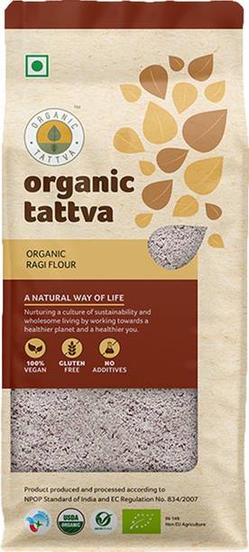 Organic Tattva Flour - Ragi 500 G Pouch
