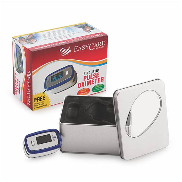 EASYCARE (Germany) anti-shaking technology & four directional rotation LED display Fingertip Pulse Oximeter/ Blood Oxygen Saturation Monitor Fingertip (1-year warranty) Anti-shaking Technology- Finger Tip Pulse Oximeter Pulse Oximeter