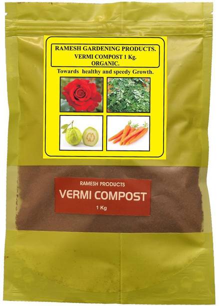 Ramesh Gardenng Products Vermicompost enriched quality 1 kg. Fertilizer