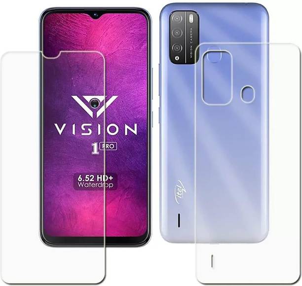 DB Front and Back Tempered Glass for itel vision 1pro