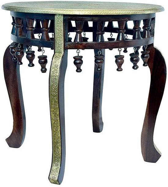 monika art Sheesham Wood Console Tables for Living Room Furniture for Home Decor Table Vintage Traditional Collection (Standard, Honey Finish) Solid Wood Side Table
