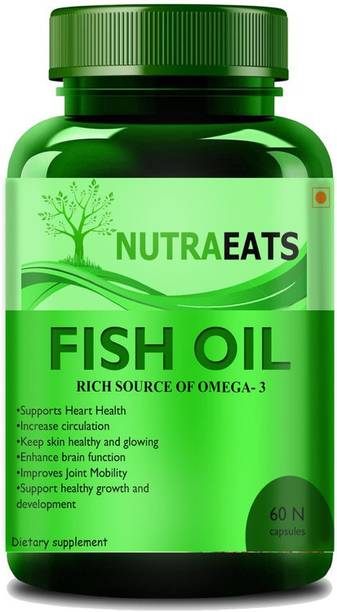 NutraEats Omega-3 Fish Oil Triple Strength|High Strength Ultra