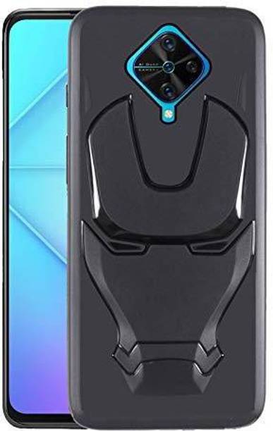ZATX Back Cover for ZATX Marvel Avengers Iron Man 360 Degree Full Protection Back Cover For VIVO S1PRO