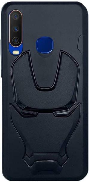 ZATX Back Cover for ZATX Marvel Avengers Iron Man 360 Degree Full Protection Back Cover For VIVO Y12/Y15/Y17/U10