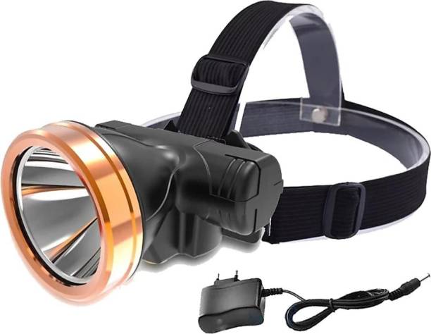 HASRU RECHARGEABLE HEAD TORCH WITH LONG RANGE FOCUS 6 hrs Torch Emergency Light